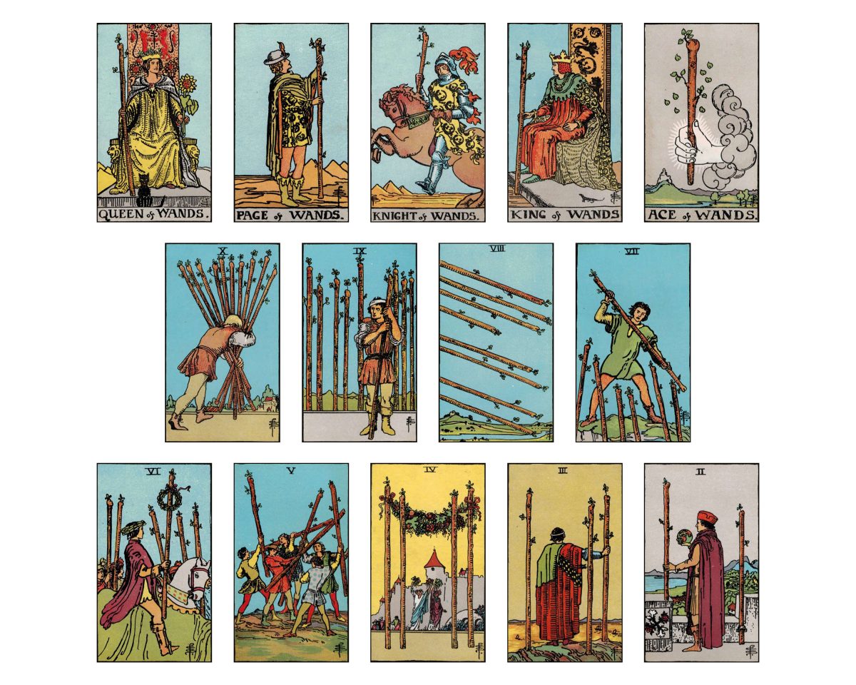 Rider Waite Tarot Cards Full Color Magik Charms