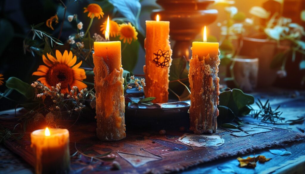 Use orange candles and flowers in your magick spells and rituals to draw upon the properties of orange.