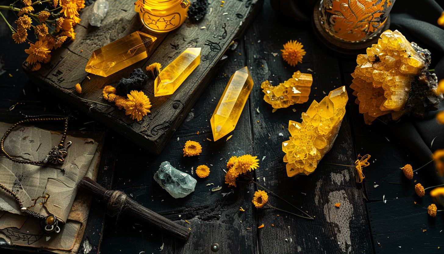Uses of yellow in magick and witchcraft