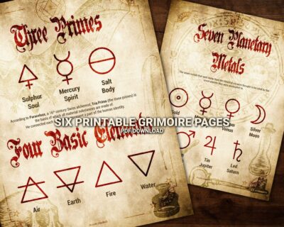 Alchemical Symbols – MagikCharms