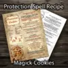 Family Protection Spell Cookie Kitchen Witchery Recipe
