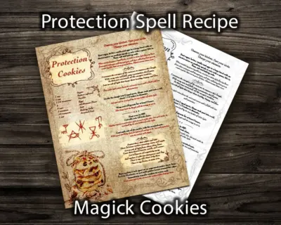 Family Protection Spell Cookie Kitchen Witchery Recipe