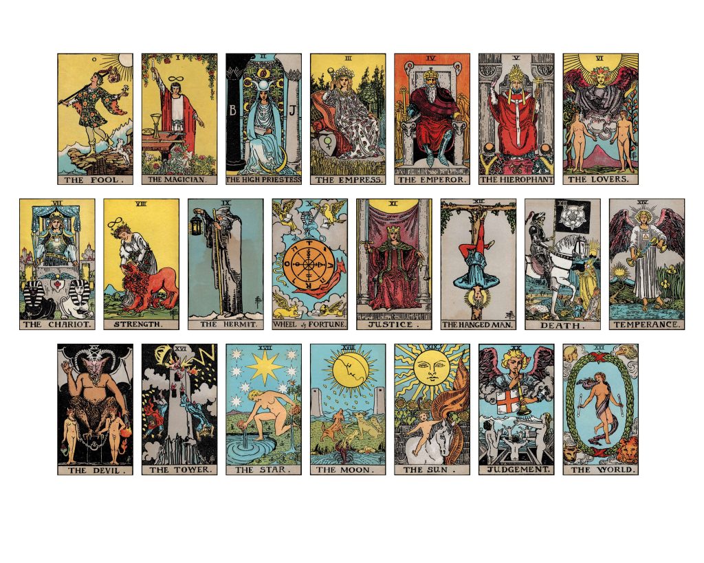 Gothic Tarot Cards Rider & Waite Deck Full Set - Magik Charms